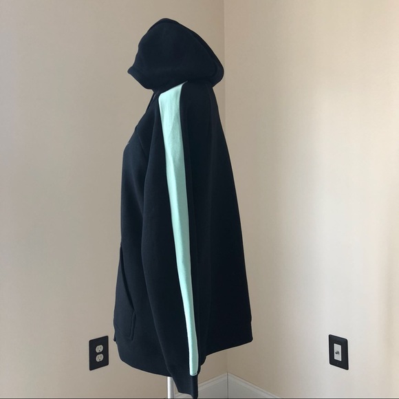 NWT Nike Rally zipper hoodie black/mint - Picture 5 of 6